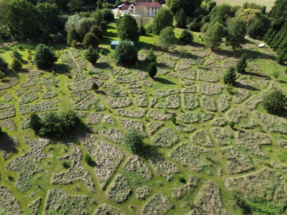 Parc arboré mandala du Centre H2E