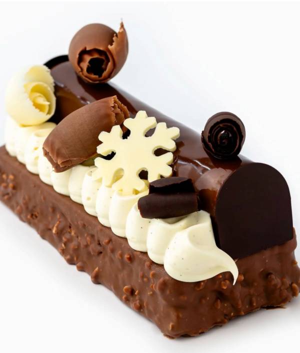Bûche aux chocolats