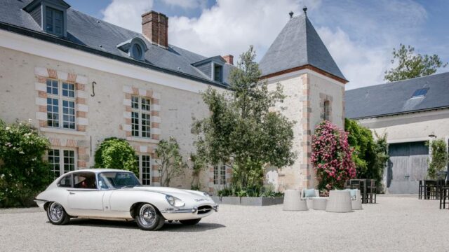Cour du Domaine de Quincampoix Essonne Vallée de Chevreuse