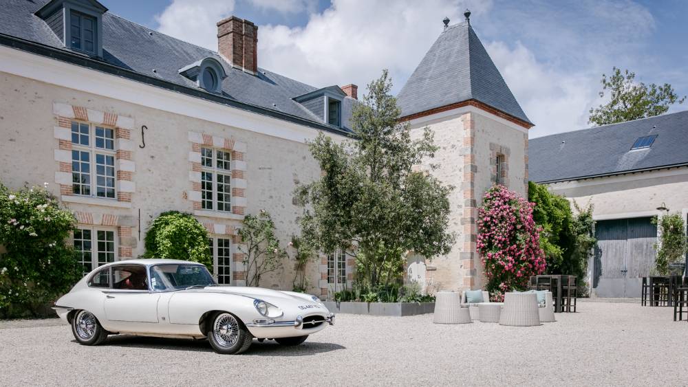 Cour du Domaine de Quincampoix Essonne Vallée de Chevreuse