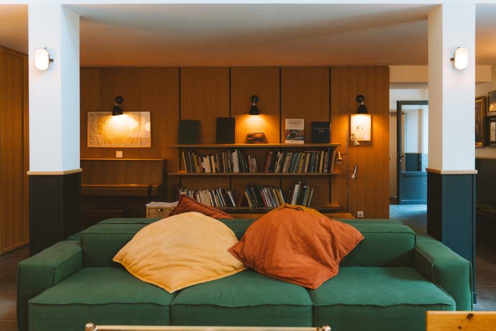 Lobby Le Barn**** espace lounge pour réunions d'quipes