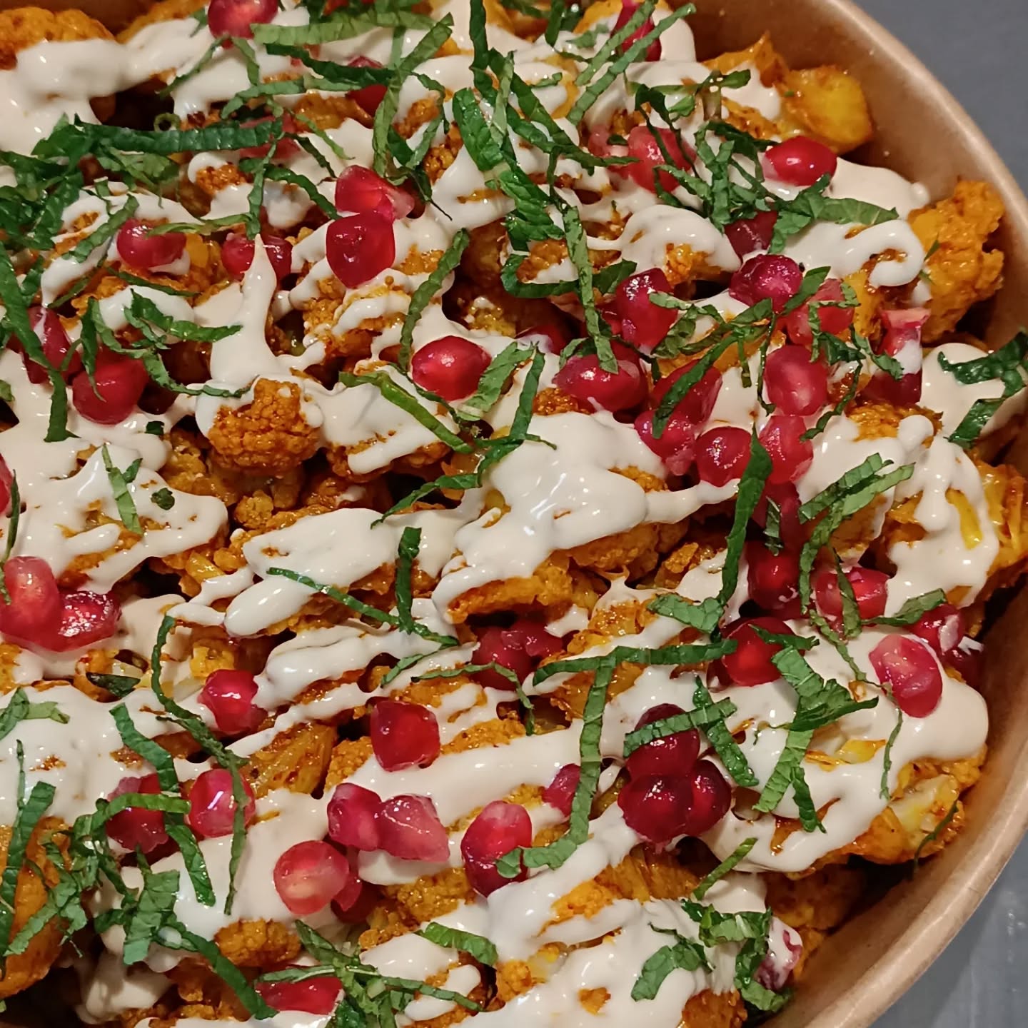 mezzé chou fleur grenade Alma Traiteur