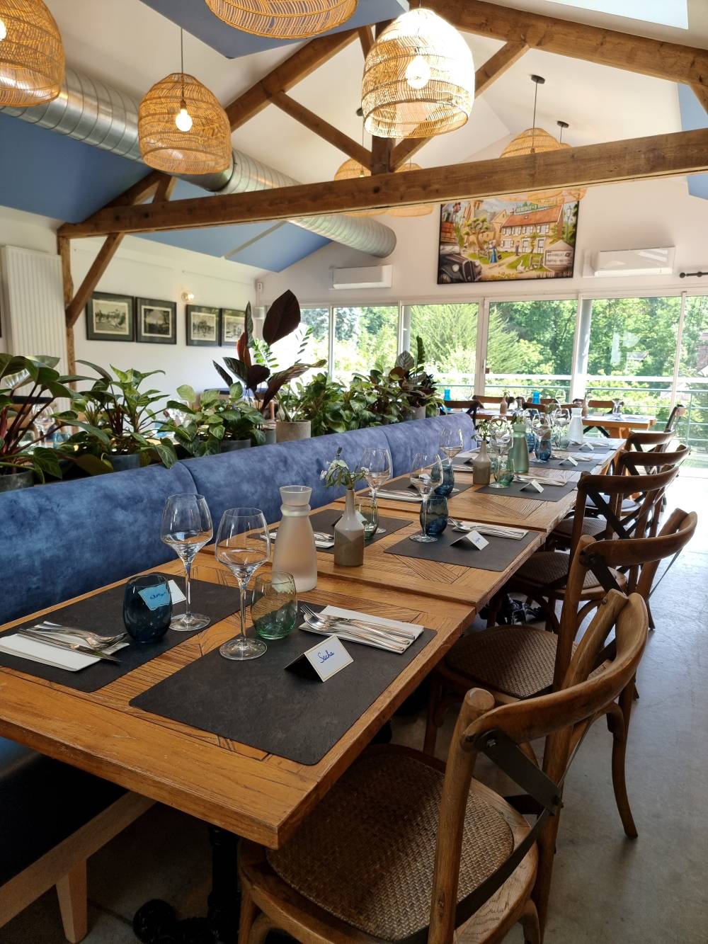 Tablée à l'Auberge des 3 Hameaux Choisel 78