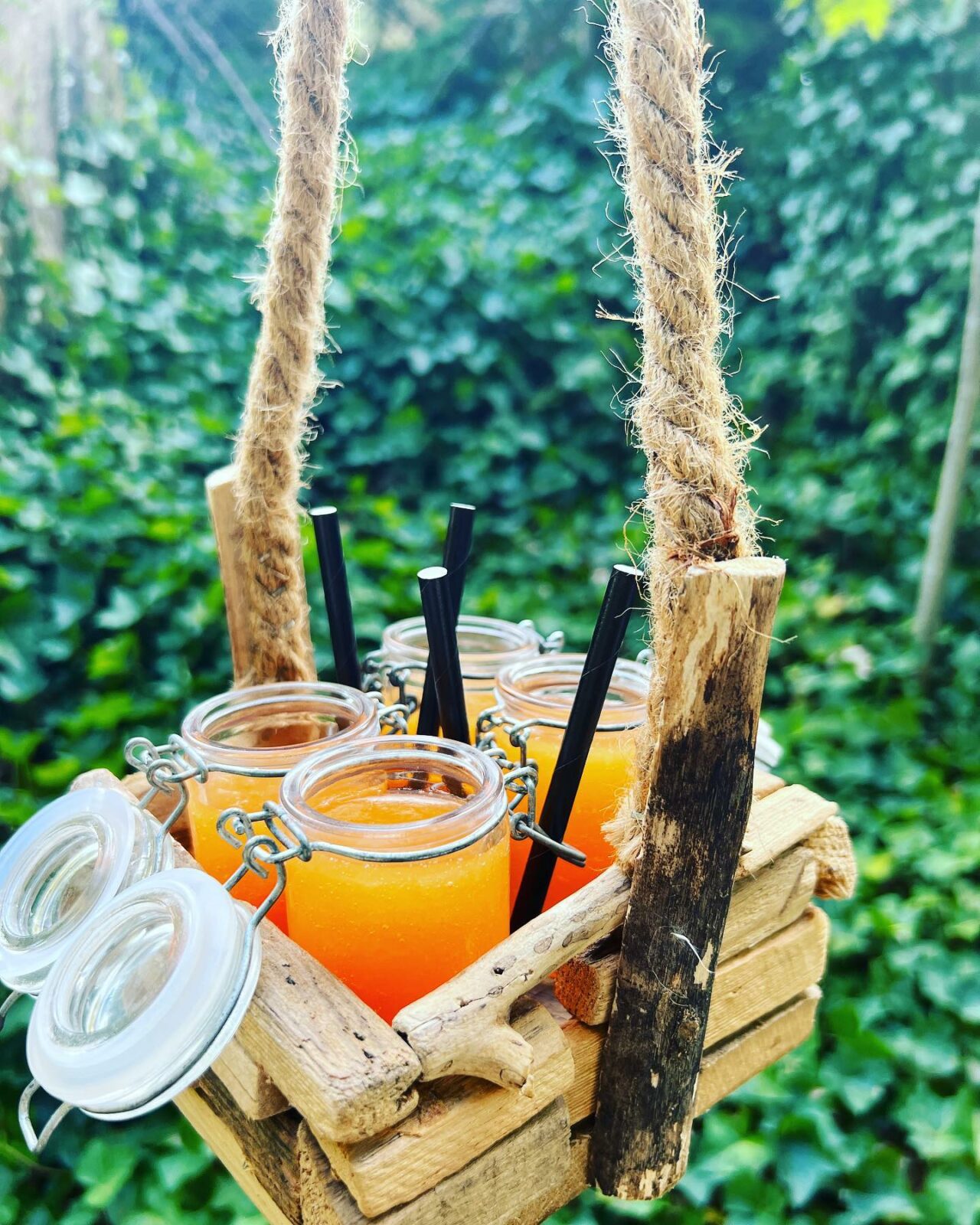 Cocktail suspendus Grain de Cel' Traiteur