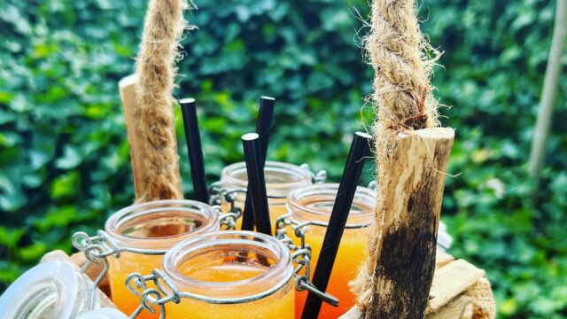 Cocktail suspendus Grain de Cel' Traiteur