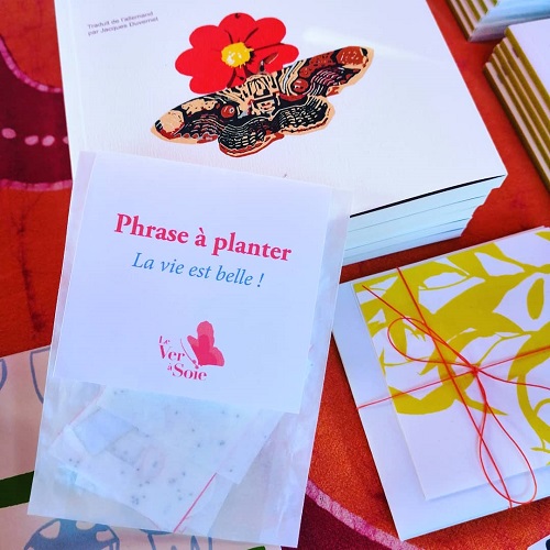 Livre édition Le Ver à Soie