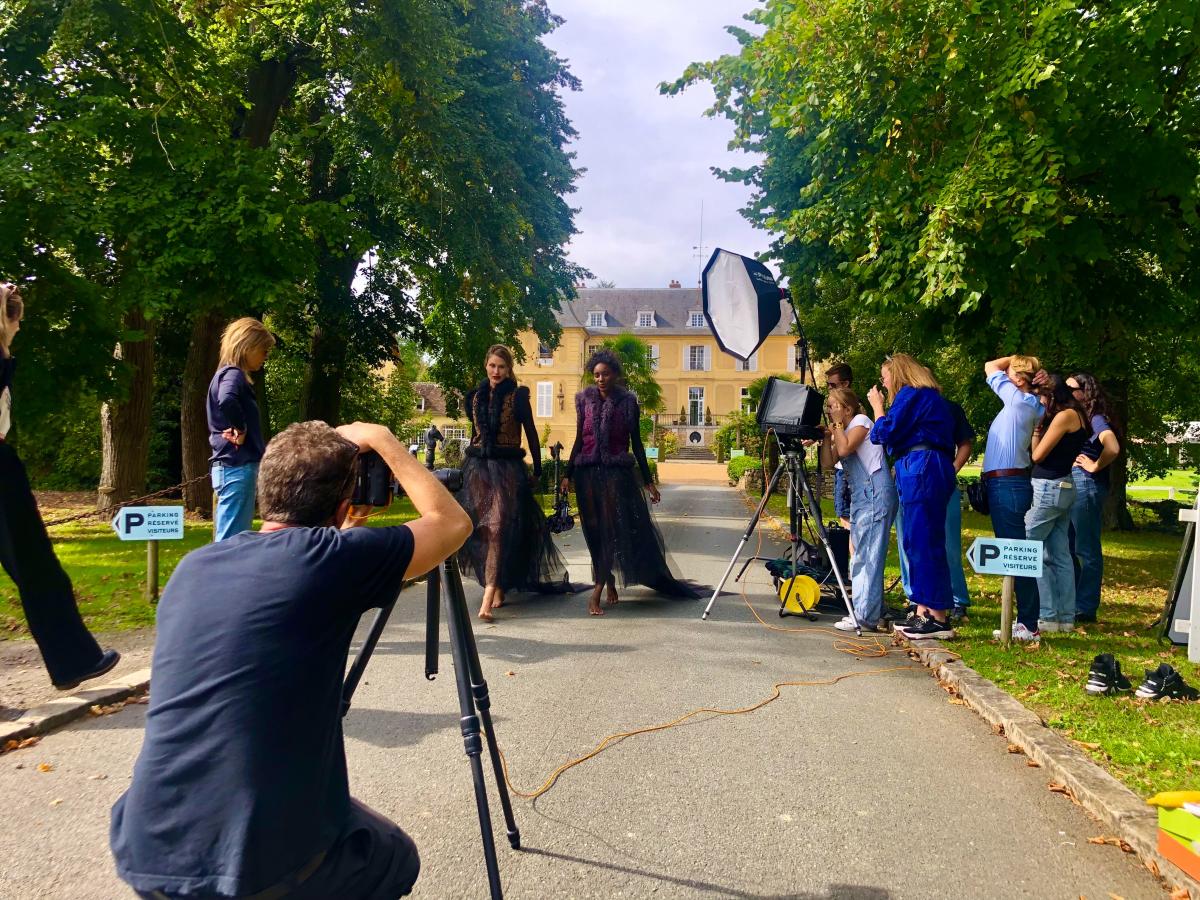 tournage shooting Château de Vaugrigneuse