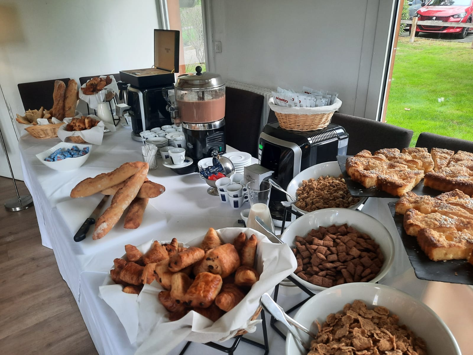 Accueil petit-déjeuner Golf de Forges-les-Bains