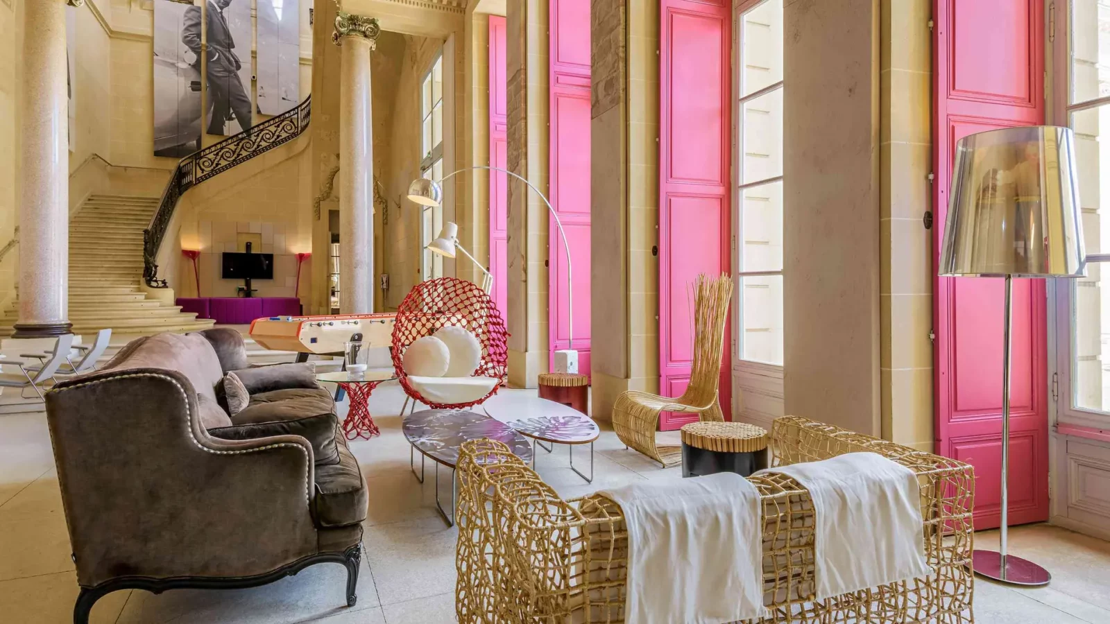 Salon d'entrée château de Rochefort