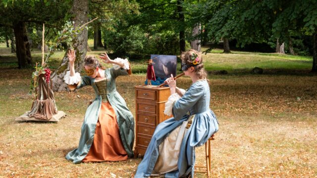 musique de chambre dans un parc Cavrosart