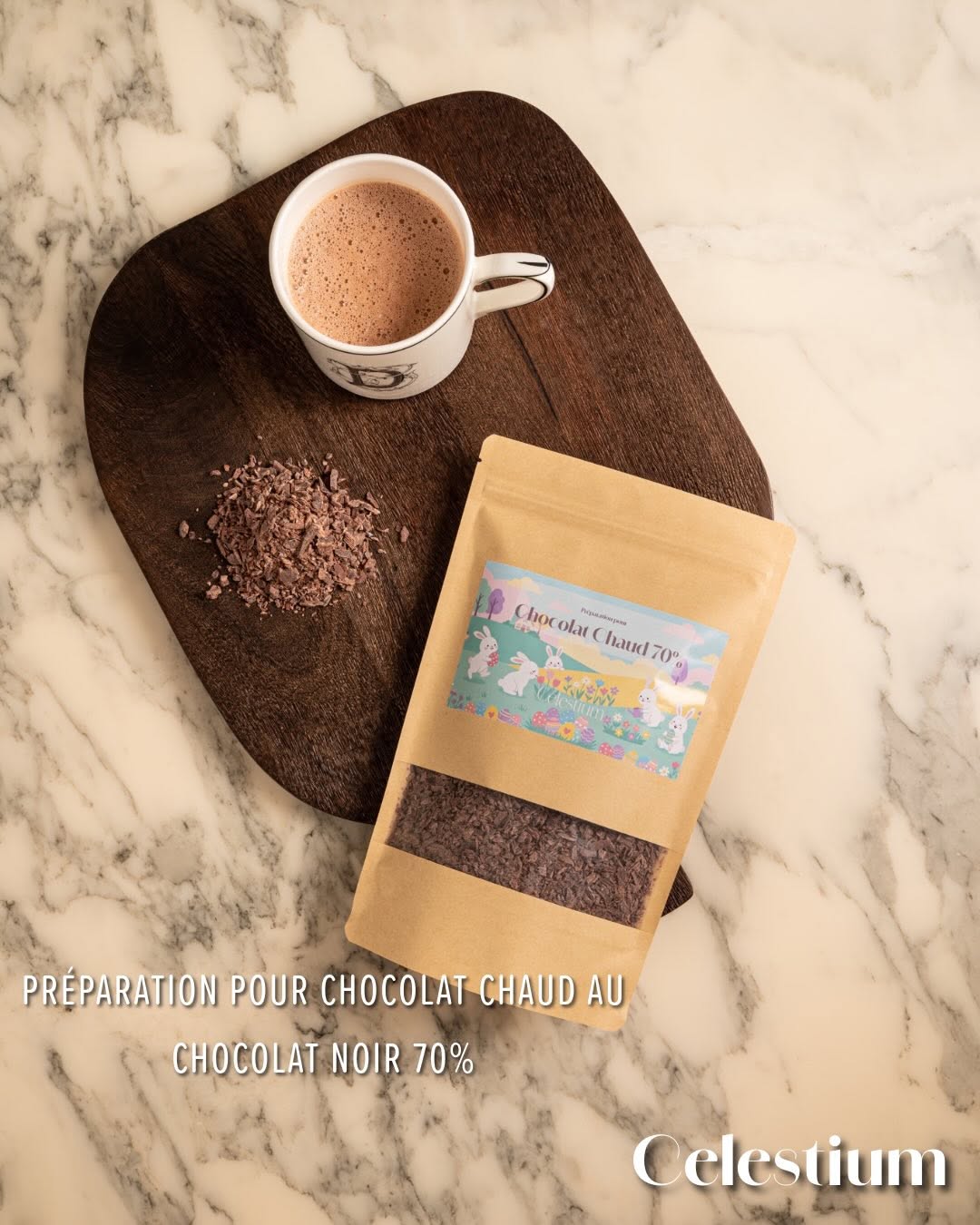 chocolat chaud Célestium
