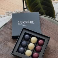 coffret de bonbons au chocolat Celestium