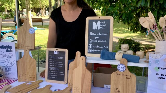 stand merci mamie merci personnalisation objet bois gravure laser 4